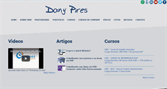 Desktop Screenshot of danypires.com