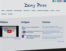 Tablet Screenshot of danypires.com